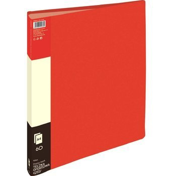 Teczka ofertowa Grand A4 60 koszulek czerwony