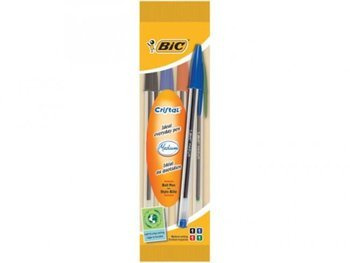 Długopis Bic Cristal zestaw 4 kolory