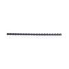 Grzbiety do bindowania 8mm Argo - 100 sztuk czarny