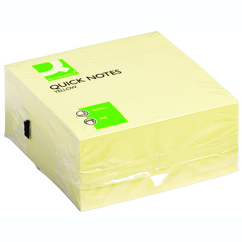 Karteczki samoprzylepne Q-Connect 400 kartek 76x76mm