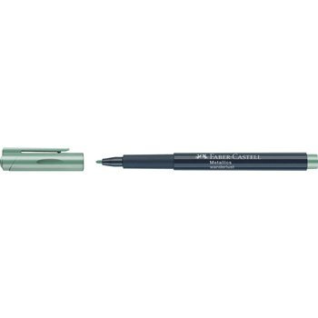 Pisak metaliczny Faber Castell Metallics zielony