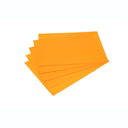 Papier samoprzylepny A4 pomarańczowy fluo Kreska