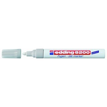 Marker do odświeżania fug Edding 8200 2-4mm srebrny