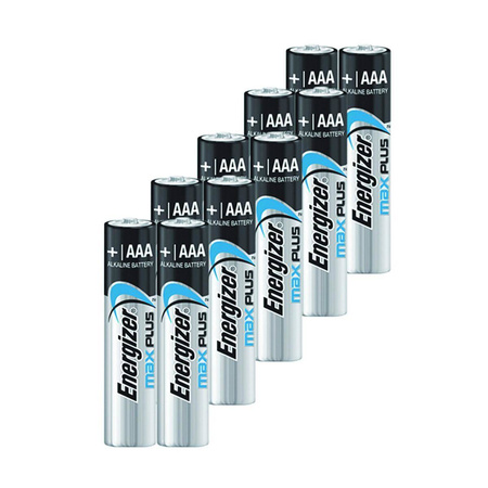 Baterie AAA LR03 1.5V Energizer Max Plus 10 sztuk