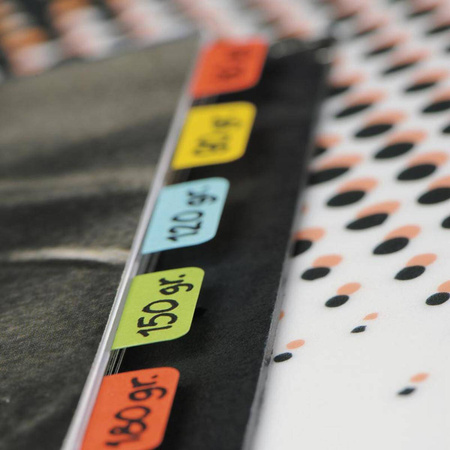 Zakładki indeksujące 3L białe 72 sztuki 12x25mm