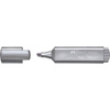 Zakreślacz metaliczny Faber Castell Textliner 1546  srebrny