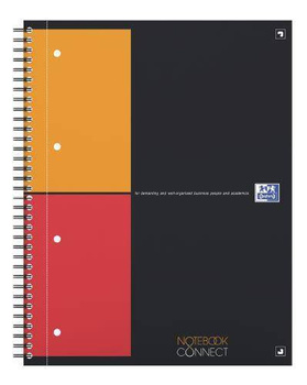 Kołonotatnik A4 80 kartek kratka Oxford Connect