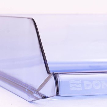 Szuflada na dokumenty A4 Donau przezroczysta niebieski