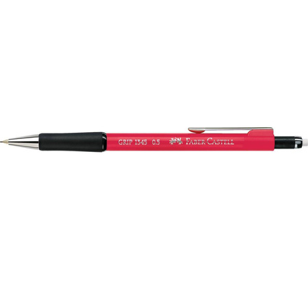 Ołówek automatyczny Faber Castell 1345 Grip 0,5mm jasnoczerwony