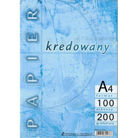 Papier kredowy A4 200g Kreska