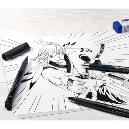Zestaw pisaków Pitt Artist Pen Manga Starter Faber Castell