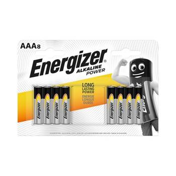 Baterie AAA LR03 1.5V alkaliczne Energizer Alkaline Power 8 sztuk