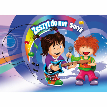 Zeszyt do nut A5 grubsze linie Kreska