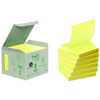 Karteczki samoprzylepne 76x76mm ekologiczne Post-it Z-notes