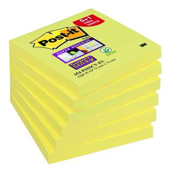 Karteczki samoprzylepne 76x76mm Post-it Super Sticky