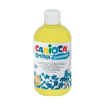 Farba tempera Carioca 500ml cytrynowa