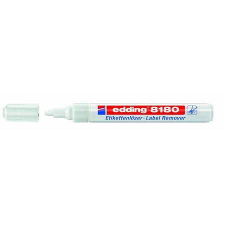 Marker z olejem do usuwania etykiet Edding