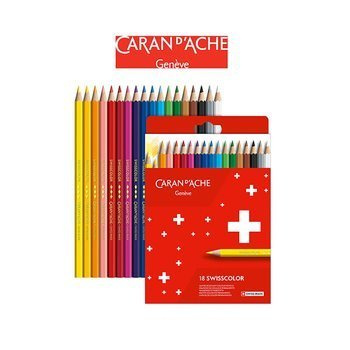Kredki Caran d`Ache Swisscolor 18 kolorów