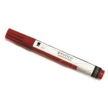 Marker permanentny Profice końcówka ścięta czerwony