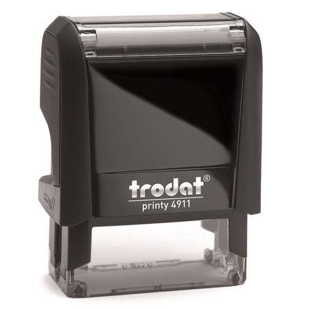 Pieczątka Printy 4911 czarny wkład 38x14mm czarny
