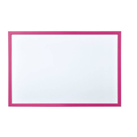 Tablica suchościeralna 60x40 cm kolorowa rama Bi-Office