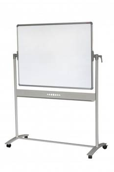 Tablica magnetyczna na kółkach 180x120 cm obrotowa Memobe