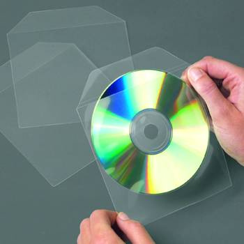 Kieszeń 3L na CD/DVD z klapką 125x128mm