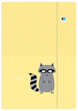 Teczka z gumką A4+ BB Pastel