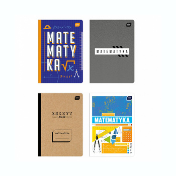 Zeszyt A5 60 kartek matematyka Interdruk