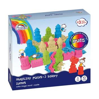 Piasek magiczny kolorowy Zamek GR-F710 Fiorello