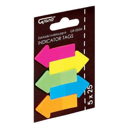 Zakładki indeksujące Grand Strzałki GR-255W