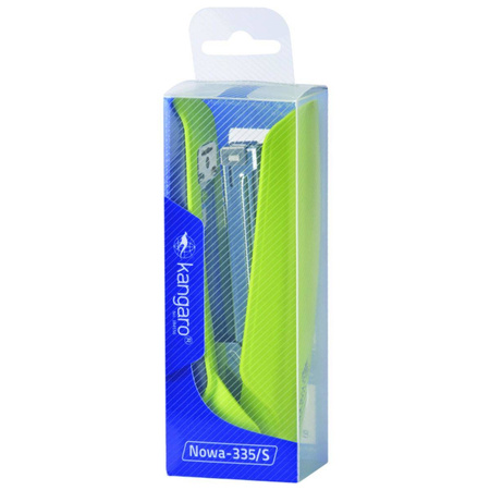 Zszywacz biurowy Kangaro 335/S (30 kartek) zielony