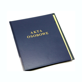 Teczka do akt osobowych Panta Plast  granatowy