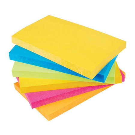 Karteczki samoprzylepne 127x76mm Post-it 3M Super Sticky 655 paleta Rio de Janeiro