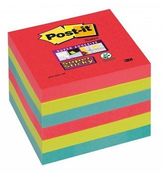 Karteczki samoprzylepne 76x76mm Post-it Super Sticky energiczne