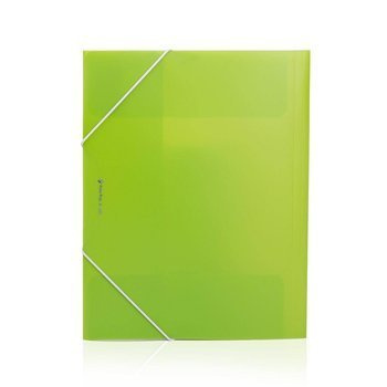 Teczka z gumką Panta Plast A4 plastikowa zielony