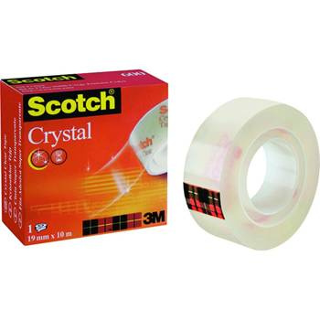 Taśma klejąca biurowa Scotch Crystal Clear 19mm x 10m