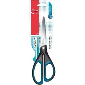 Nożyczki biurowe 21cm asymetryczne soft Essentials Maped