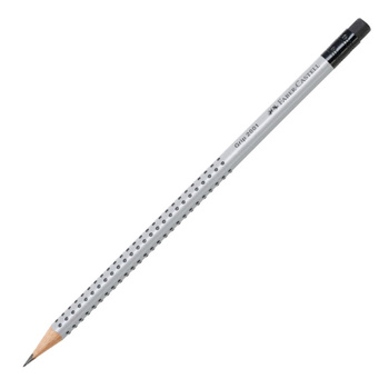 Ołówek Faber Castell Grip 2001 B z gumką