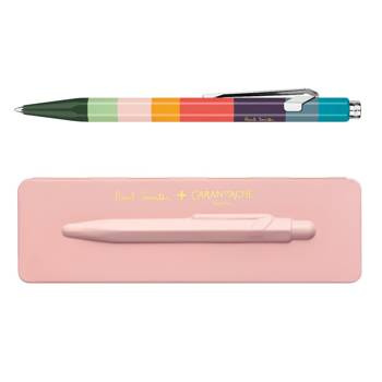 Długopis automatyczny Caran d`Ache 849 Paul Smith M w pudełku różowy