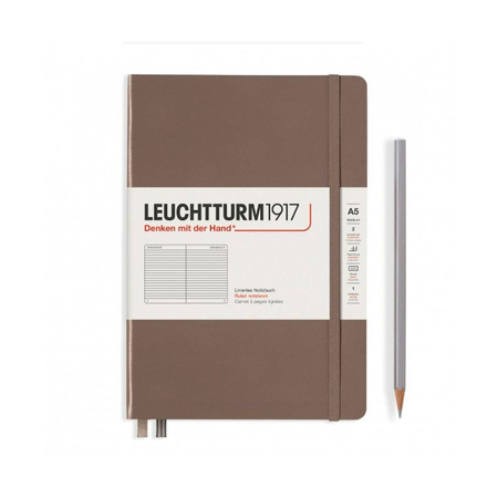 Notatnik A5 w linie Leuchtturm1917 Rising Colours Warm Earth