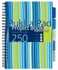 Kołozeszyt A4 w kratkę 250 stron Pukka Pad Project Book Stripes