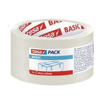 Taśma pakowa Tesapack Basic 50m x 48mm transparentny