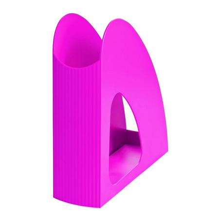 Pojemnik na dokumenty A4 plastikowy 76mm Han Loop Trend różowy