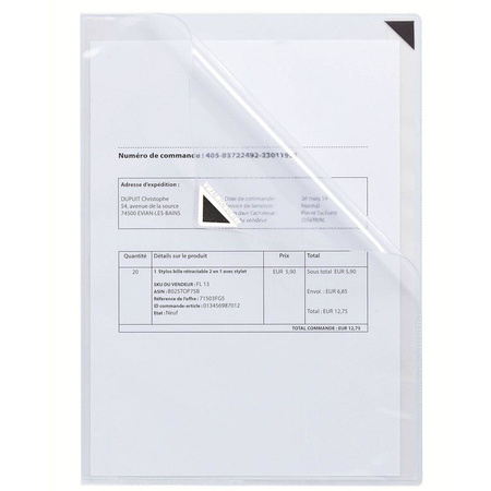 Kieszeń samoprzylepna Kang Tarifold A4 antybakteryjna