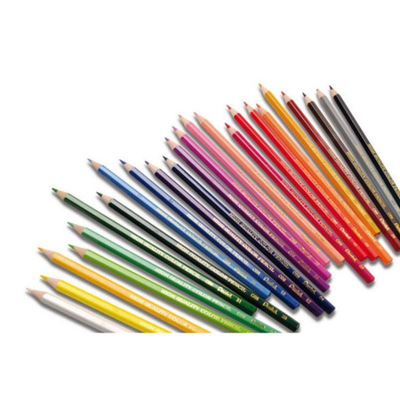 Zestaw kredki ołówkowe Pentel 24 kolory + kolorowanka