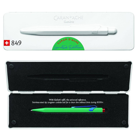 Długopis automatyczny Caran d`Ache 849 Claim Your Style Ed2 Veronese Green M