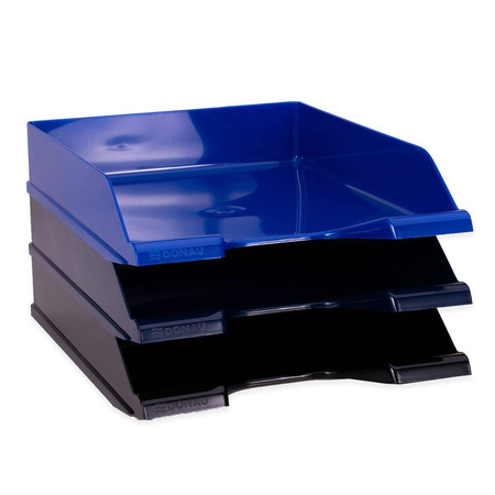Szuflada na dokumenty A4 Donau niebieski