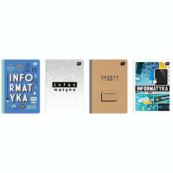 Zeszyt A5 60 kartek informatyka Interdruk