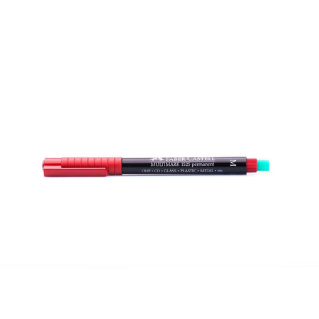 Foliopis Faber Castell Multimark rozmiar M 1.0 mm czerwony